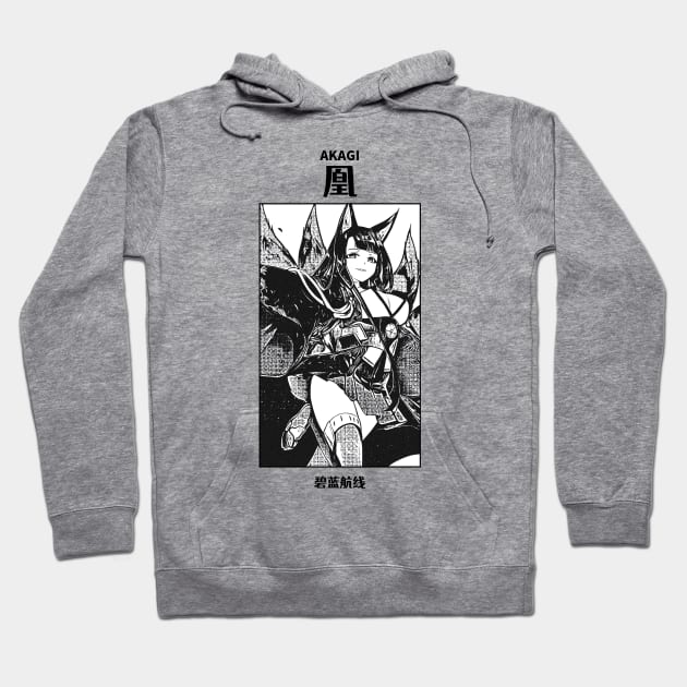 Akagi Azur Lane Hoodie by KMSbyZet